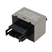 Auto Car-styling DC 12V 8-Pin LED Indicatori di direzione Frequenza regolabile Relè lampeggiante per auto Fix Hyper Flash Lampada generale-Relè luce LED per Honda e Lexus, Adjustable Frequency