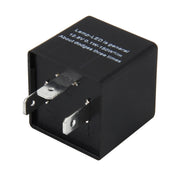 CF13 JL-02 Lampeggiatore per LED Auto Car-styling Indicatore di direzione a LED a 3 pin Frequenza regolabile Relè lampeggiatore per auto Fix Hyper Flash Lampada generale-Relè luce LED per auto giapponese, Adjustable Frequency
