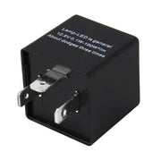 CF14 JL-02 Lampeggiatore per LED Auto Car-styling Indicatore di direzione a LED Relè lampeggiante per auto a frequenza regolabile a 3 pin Fix Hyper Flash Relè luce generale per lampada-LED per auto europee, CF14  Adjustable Frequency