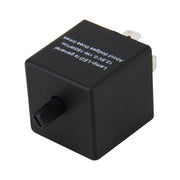 CF14 JL-02 Lampeggiatore per LED Auto Car-styling Indicatore di direzione a LED Relè lampeggiante per auto a frequenza regolabile a 3 pin Fix Hyper Flash Relè luce generale per lampada-LED per auto europee, CF14  Adjustable Frequency