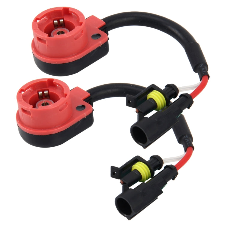 2 PZ Universale D2/D4 HID Lampadina Allo Xeno Convertitore Cavo Adattatore D2/D4 Adattatore HID Presa Spina Adattatore Lampadina Filo connettore Filo per Zavorra Hid, D2/D4