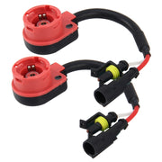 2 PZ Universale D2/D4 HID Lampadina Allo Xeno Convertitore Cavo Adattatore D2/D4 Adattatore HID Presa Spina Adattatore Lampadina Filo connettore Filo per Zavorra Hid, D2/D4
