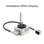 2 PZ Universale D3 HID Xenon Lampadina Convertitore Cavo Adattatore D3 Adattatore HID Presa Adattatore Lampadina Cavo Connettore Filo per Zavorra Hid, D3