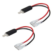 2 connettori universali per cavi di conversione H1 per lampadine, connettori adattatori per cavi di alimentazione, H1 Wire 1