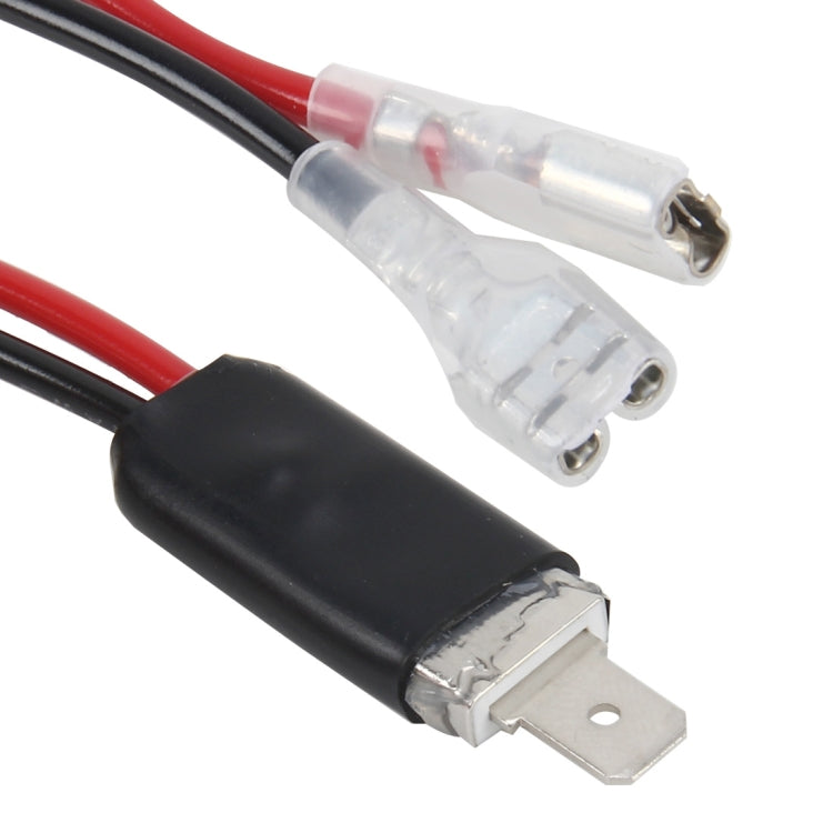 2 connettori universali per cavi di conversione H1 per lampadine, connettori adattatori per cavi di alimentazione, H1 Wire 1