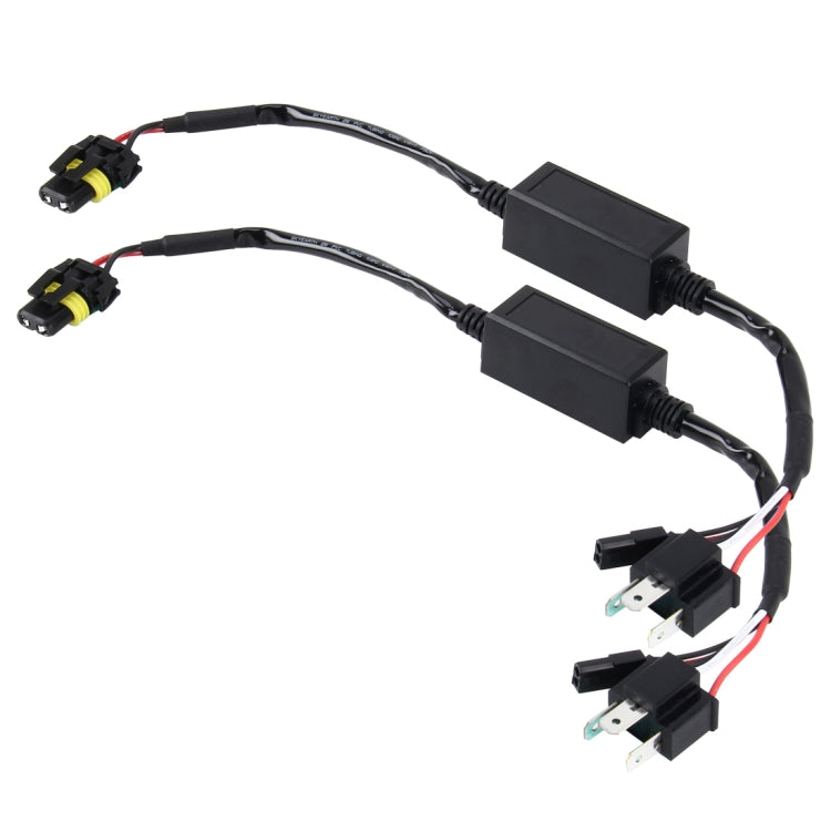 2 PZ DC 12V Universale H4 Lampadina Cablaggio Cablaggio Relè Cablaggio Relè HID Cablaggio Relè HID H4 Sistema di luce allo xeno Cablaggio relè per Hi/Lo HID, DC 12V