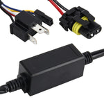2 PZ DC 12V Universale H4 Lampadina Cablaggio Cablaggio Relè Cablaggio Relè HID Cablaggio Relè HID H4 Sistema di luce allo xeno Cablaggio relè per Hi/Lo HID, DC 12V