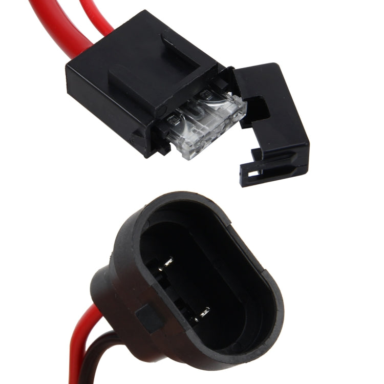 Lampadina H11 DC 12V 40A rafforza il cablaggio del relè del cavo del controller Xenon HID del gruppo di linee, H11