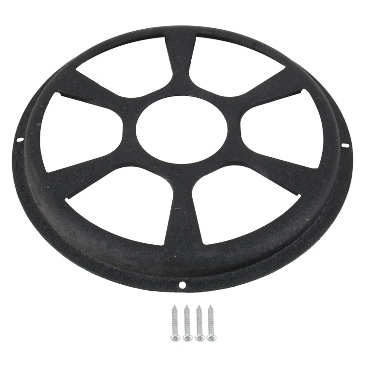 Copertura per clacson universale per auto da 12 pollici Copertura per clacson rotonda nera Copertura per clacson rotonda, Size: 12 inch