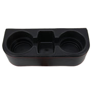 Scatola portaoggetti con fessura per seggiolino auto, portabevande, tasca automatica, riordino per portamonete, portamonete, telefono, accessori per auto, Black, Grey, Khaki, Brown