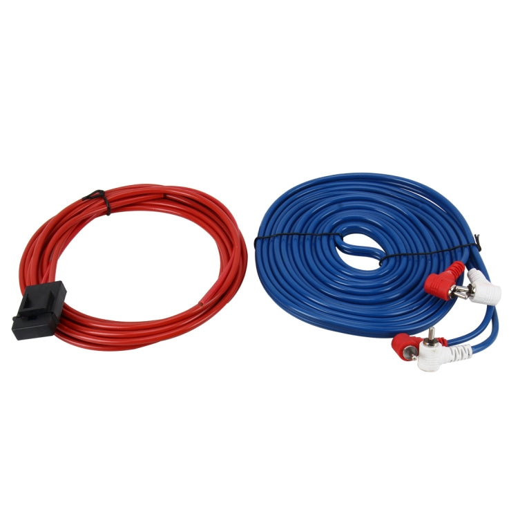 Altoparlanti audio per auto Kit di cablaggio Cavo altoparlante Amplificatore subwoofer Kit cavi di installazione Cavo di alimentazione Altoparlante per auto Amplificatore di potenza Amplificatore di potenza per auto Linea audio per auto + tuta linea di...