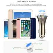 Auricolare Bluetooth A8 3 in 1, martello di sicurezza e caricabatteria per auto, supporto per chiamate in vivavoce e funzione di caricatore rapido USB, A8