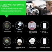 Auricolare Bluetooth A8 3 in 1, martello di sicurezza e caricabatteria per auto, supporto per chiamate in vivavoce e funzione di caricatore rapido USB, A8