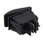 Interruttore per auto, camion, barca, interruttore a levetta, interruttore della luce, 4 pin, impermeabile, 12/24 V, stile barra, blu, levetta, retromarcia, bilanciere, luce posteriore, per auto, auto, universale, fai da te, a 4 pin, tappo per barca, p...