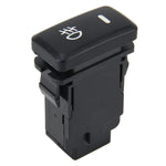 Fendinebbia per auto Indicatore lampada 5 PIN Interruttore a pulsante di accensione e spegnimento Controllo Fendinebbia per auto Auto Fendinebbia a 5 pin Interruttore a pulsante On-Off per Toyota, misura grande: 6*2,8*1,7 cm, Without Cable