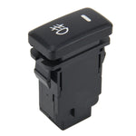 Fendinebbia per auto Indicatore lampada 5 PIN Interruttore a pulsante di accensione e spegnimento Controllo 4 cavi Fendinebbia per auto a 5 pin Interruttore a pulsante On-Off per Toyota, misura grande: 6*2,8*1,7 cm, With Cable