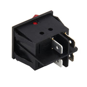 Interruttore per auto camion barca interruttore a levetta interruttore della luce 4 pin impermeabile 12/24 V auto universale fai da te 4 pin doppio interruttore di controllo pulsante OFF-ON, Button 1