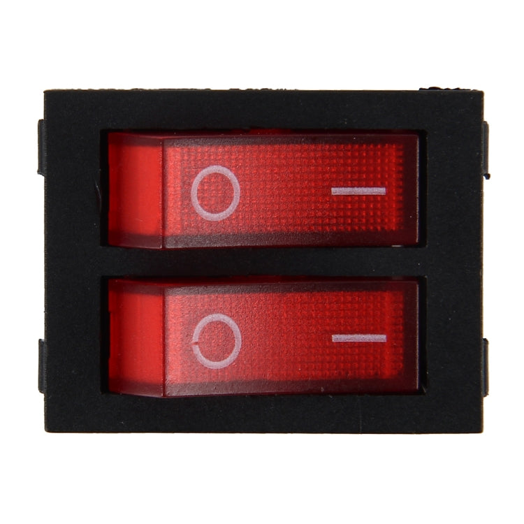 Interruttore per auto camion barca interruttore a levetta interruttore della luce 4 pin impermeabile 12/24 V auto universale fai da te 4 pin doppio interruttore di controllo pulsante OFF-ON, Button 1