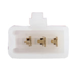 Interruttore a levetta per barca, camion per auto, interruttore a levetta, 3 pin, DC12/24 V, per auto, universale, fai da te, a 3 pin, a forma di goccia, pulsante OFF-ON con indicatore luminoso rosso e verde, lunghezza cavo: 90 cm., Button 3