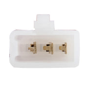 Interruttore a levetta per barca, camion per auto, interruttore a levetta, 3 pin, DC12/24 V, per auto, universale, fai da te, a 3 pin, a forma di goccia, pulsante OFF-ON con indicatore luminoso rosso e verde, lunghezza cavo: 90 cm., Button 3
