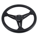 Volante modificato per auto da corsa sportiva in PU da 35 cm