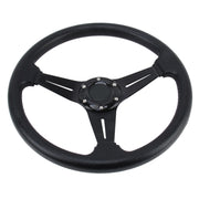 Volante modificato per auto da corsa sportiva in PU da 35 cm