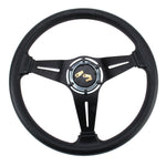 Volante modificato per auto da corsa sportiva in PU da 35 cm