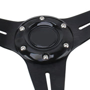 Volante modificato per auto da corsa sportiva in PU da 35 cm
