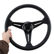 Volante modificato per auto da corsa sportiva in PU da 35 cm