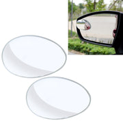 3R-055 2 pezzi per camion per auto, punto cieco ovale, specchietto retrovisore, specchio grandangolare, specchio grandangolare regolabile a 360 gradi, dimensioni: 6,7 x 4,5 cm., Size: 6.7*4.5cm