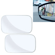 3R-054 2 pezzi Specchietto retrovisore per punto cieco quadrato per camion per auto, specchietto grandangolare, specchio grandangolare regolabile a 360 gradi, dimensioni: 7*4 cm, Size: 7*4cm