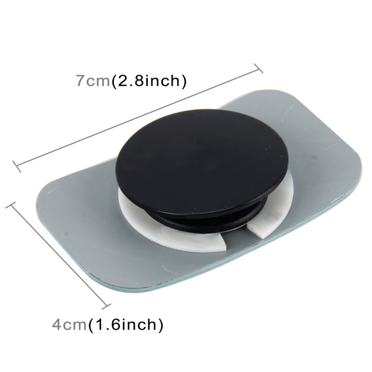 3R-054 2 pezzi Specchietto retrovisore per punto cieco quadrato per camion per auto, specchietto grandangolare, specchio grandangolare regolabile a 360 gradi, dimensioni: 7*4 cm, Size: 7*4cm