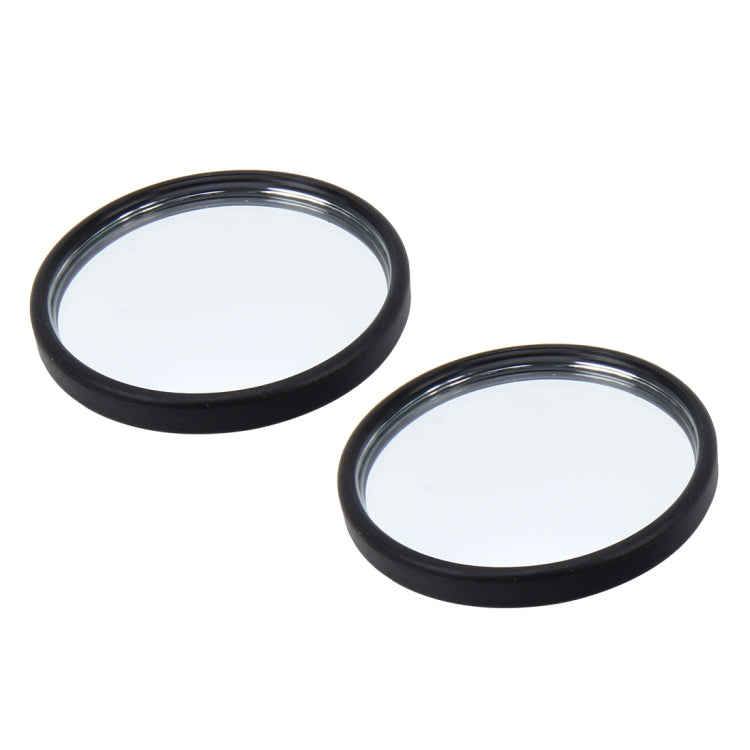 3R-062 2 pezzi Specchietto retrovisore per auto, camion, punto cieco, specchietto grandangolare, punto cieco e specchio rotondo, dimensioni: 4,8 x 4,8 cm., Size: 4.8x4.8cm