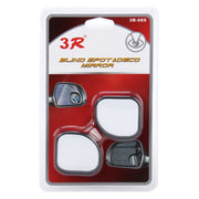 3R-065 2 pezzi Specchietto per punto cieco per auto, camion, punto cieco, specchietto retrovisore, specchio grandangolare, punto cieco e specchio decorativo, dimensioni: 5,5*5 cm, 3R-065
