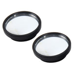 3R-061 2 pezzi Specchietto retrovisore per auto, camion, punto cieco, specchietto grandangolare, punto cieco e specchio rotondo, dimensioni: 3,8 x 3,8 cm., Size: 3.8x3.8cm