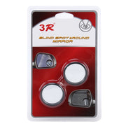 3R-061 2 pezzi Specchietto retrovisore per auto, camion, punto cieco, specchietto grandangolare, punto cieco e specchio rotondo, dimensioni: 3,8 x 3,8 cm., Size: 3.8x3.8cm