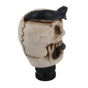 Pomello del cambio per auto universale con teschio Pomello del cambio per auto modificato Pomello della leva del cambio della trasmissione automatica Manopole del cambio in resina, Skull Head Shape 10, Skull Head Shape 9, Skull Head Shape 8            ...