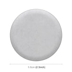 4 adesivi decorativi per mozzo ruota in metallo con motivo bandiera francese per auto, diametro: 5,8 cm, France Flag