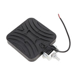 DC 10-30V 27W 2500LM 6000K Impermeabile per veicoli Auto Barche Marine Luci da lavoro esterne Luci di emergenza 30 gradi Faretto regolabile Lampadine per auto a LED con 9 luci LED Wafer intense, Spot Light+27W