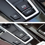 Pulsante chiave P del freno a mano sostitutivo del coperchio dell'interruttore di parcheggio automatico per BMW Serie 5/6 2015-2018, For BMW 5 / 6 Series 2015-2018