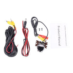720×540 Pixel effettivi PAL 50HZ / NTSC 60HZ CMOS II Telecamera di backup universale impermeabile per retromarcia per auto Copertura in lega di alluminio, DC 12V, Lunghezza cavo: 4m, 50HZ