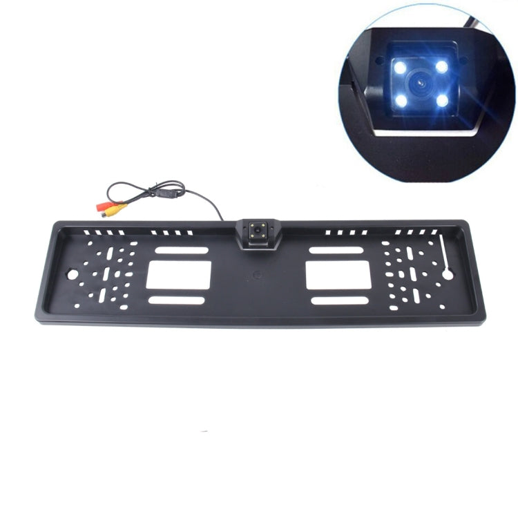 JX-9488 720×540 Pixel effettivi NTSC 60HZ CMOS II Telecamera di retromarcia per auto universale impermeabile con lampada 4LED a luce bianca da 2W 80LM 5000K, DC 12V, Lunghezza cavo: 4m, with LED