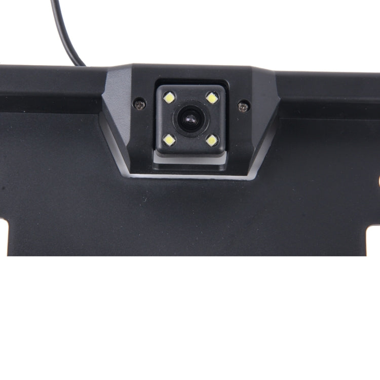 JX-9488 720×540 Pixel effettivi NTSC 60HZ CMOS II Telecamera di retromarcia per auto universale impermeabile con lampada 4LED a luce bianca da 2W 80LM 5000K, DC 12V, Lunghezza cavo: 4m, with LED