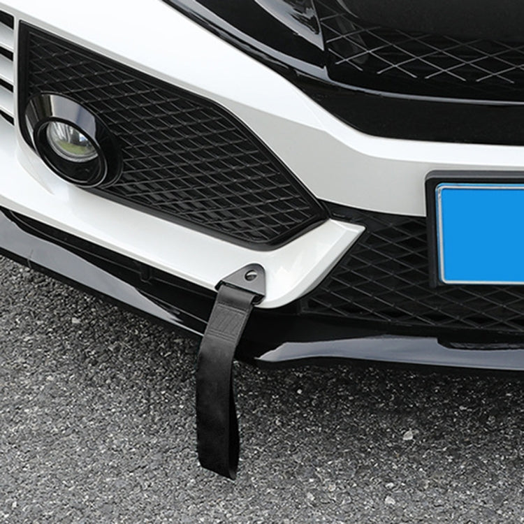 Corda da traino universale per cinghia da traino per auto, con foro per vite, in fibra di carbonio, Screw Hole