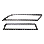 Adesivo decorativo per uscita aria in fibra di carbonio per auto per Volkswagen Golf 7 2013-2017, guida a sinistra, Air Outlet