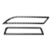 Adesivo decorativo per uscita aria in fibra di carbonio per auto per Volkswagen Golf 7 2013-2017, guida a sinistra, Air Outlet