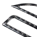 Adesivo decorativo per uscita aria in fibra di carbonio per auto per Volkswagen Golf 7 2013-2017, guida a sinistra, Air Outlet