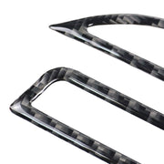 Adesivo decorativo per uscita aria in fibra di carbonio per auto per Volkswagen Golf 7 2013-2017, guida a sinistra, Air Outlet