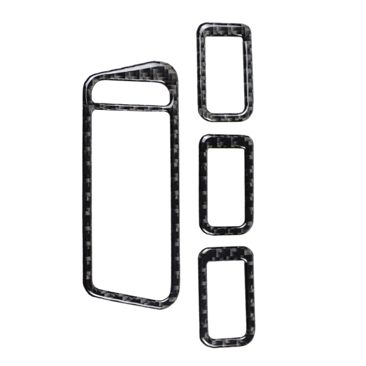 Adesivo decorativo per pannello alzacristalli in fibra di carbonio per auto per Volkswagen Golf 7 2013-2017, guida a sinistra, Window Lift Panel