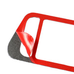 Adesivo decorativo per pannello alzacristalli in fibra di carbonio per auto per Volkswagen Golf 7 2013-2017, guida a sinistra, Window Lift Panel